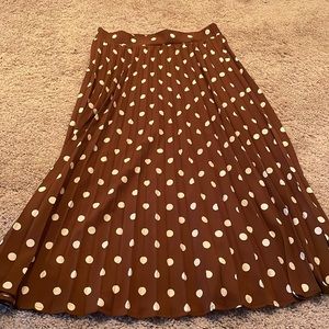 Pleated skirt